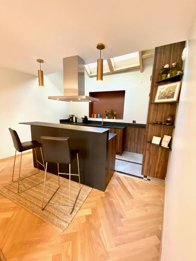 Le Capella, Magnifique Maison Au Calme Avec Garage Caen Exterior foto