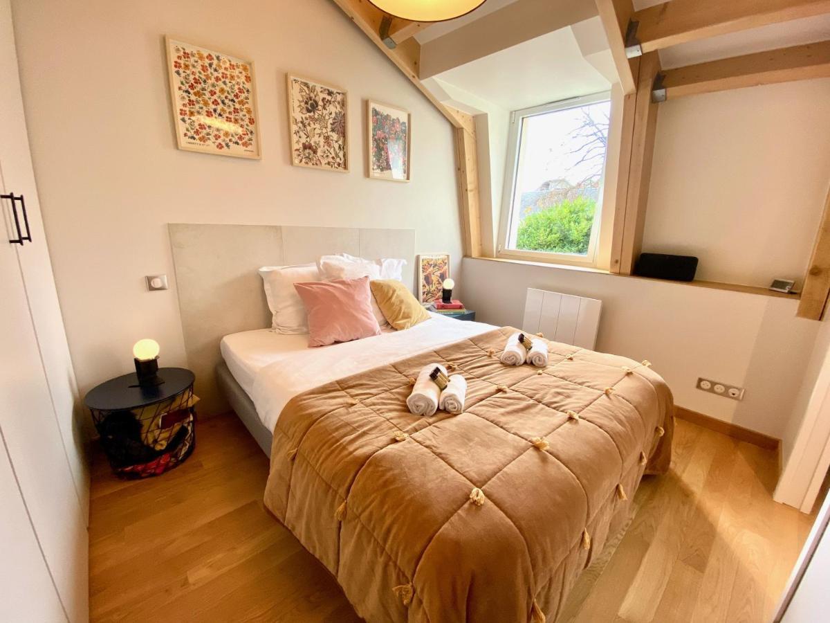 Le Capella, Magnifique Maison Au Calme Avec Garage Caen Exterior foto