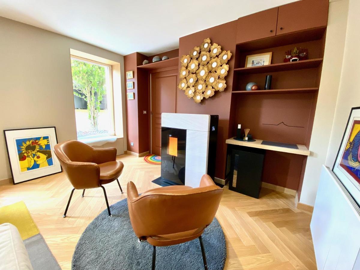 Le Capella, Magnifique Maison Au Calme Avec Garage Caen Exterior foto